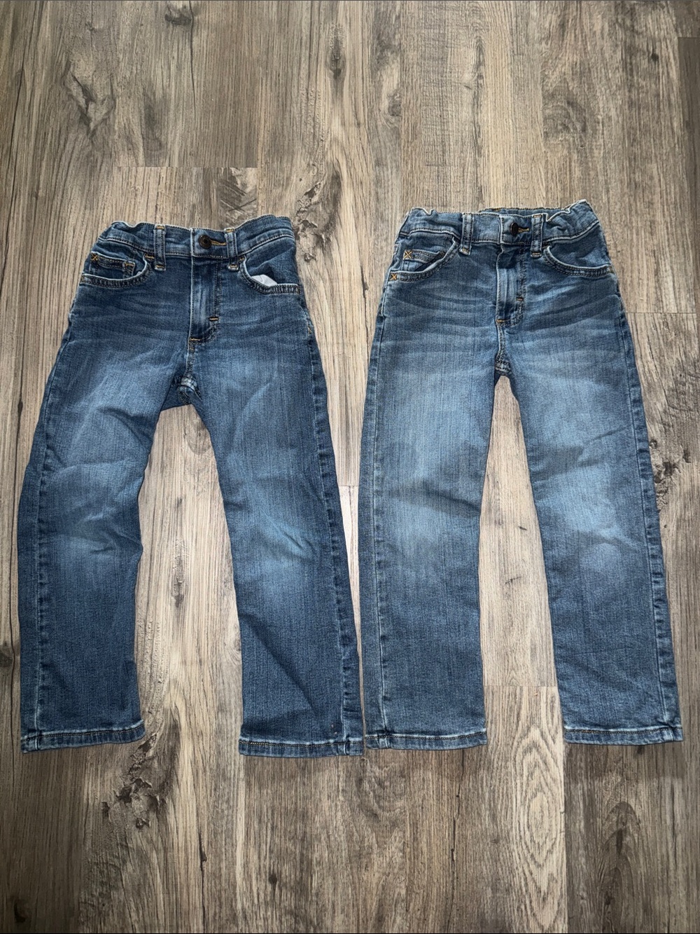 Wrangler Boys Blue Denim Jeans BUNDLE (2)